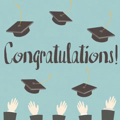 Congratulations Graduate Cap Toss GIF - Congratulations Graduate Cap Toss GIFs