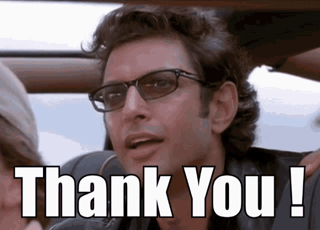 Jeff Goldblum Thank You GIF - Jeff Goldblum Thank You Thanks GIFs