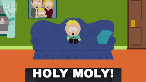 Holy Moly Butters GIF - Holy Moly Butters South Park GIFs