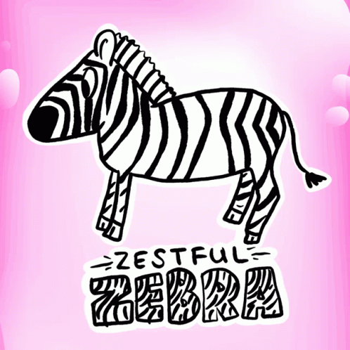 Zestful Zebra Veefriends GIF - Zestful Zebra Veefriends Energetic GIFs