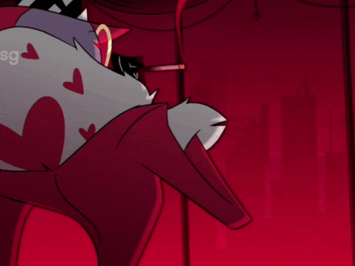 a cartoon character has the word sg on the back of his jacket