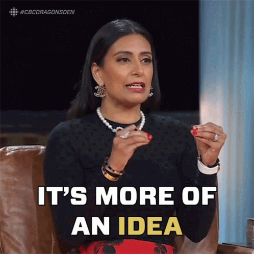 Its More Of An Idea Manjit Minhas GIF - Its More Of An Idea Manjit Minhas Dragons Den GIFs