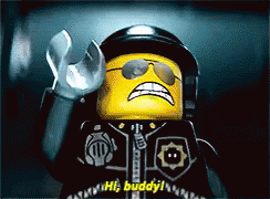 Hi, Buddy! - The Lego Movie GIF - Buddy Hi Buddy The Lego Movie GIFs