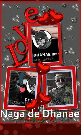 a picture of a soldier with the name naga de dhanae