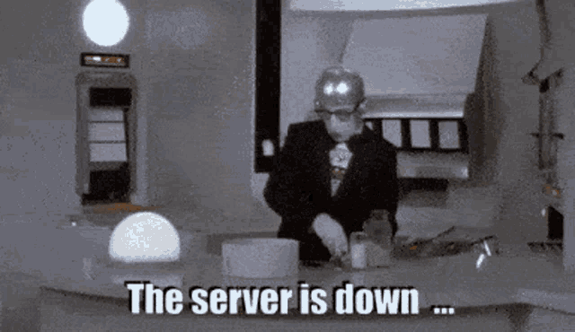 The Server Is Down Huston GIF - The Server Is Down Huston Outage GIFs