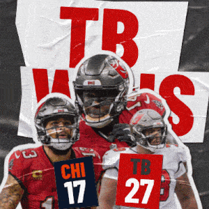 Tampa Bay Buccaneers (27) Vs. Chicago Bears (17) Post Game GIF - Nfl National Football League Football League GIFs