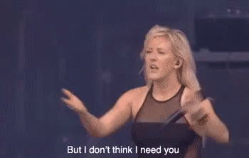 This >>> GIF - Ellie Goulding Independent I Dont Need You GIFs