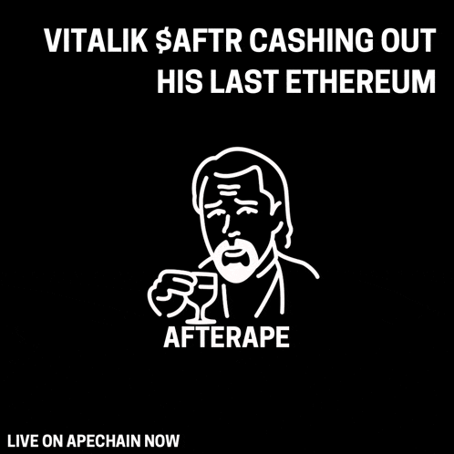 vitalik saftr cashing out his last etherium afterrape