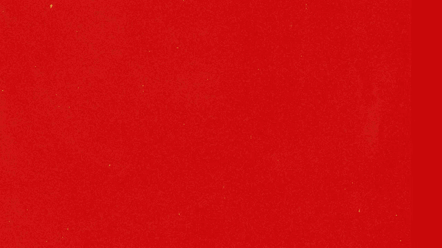 gloria bendita is written in black on a red background