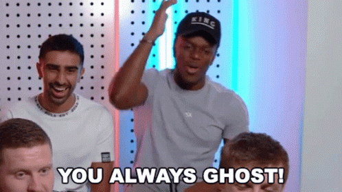 You Always Ghost Leave On Read GIF - You Always Ghost Ghost Leave On Read GIFs
