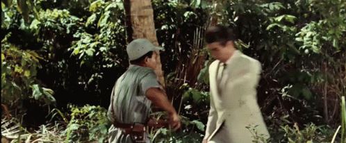 Oss117old Punch GIF - Oss117old Punch Knock Out GIFs