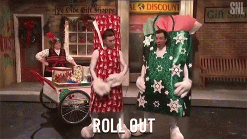 Roll Out Dancing GIF - Roll Out Dancing Christmas GIFs