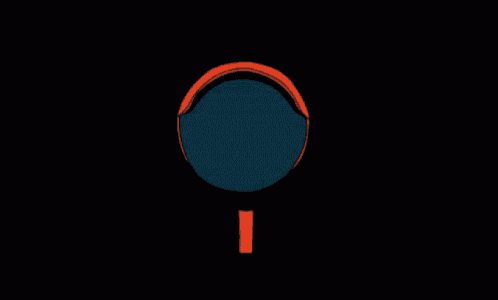 a cartoon drawing of a helmet on a pole in a dark room