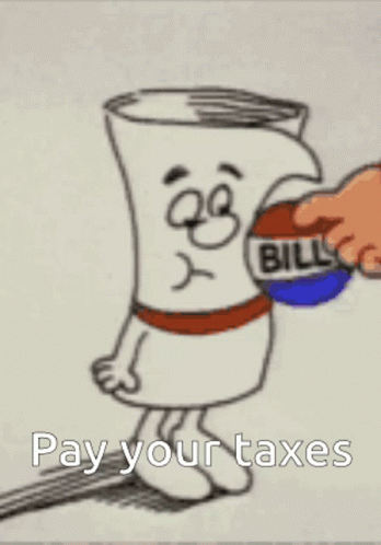 Pay Your Taxes Paper GIF - Pay Your Taxes Paper Bill GIFs