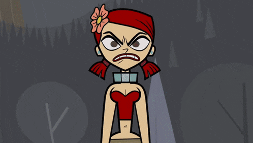 a cartoon character is standing in front of a white background holding a sword .