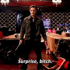 Bet You Thought You Had Seen The Last Of Me GIF - Surprise Surprise Bitch Spn GIFs