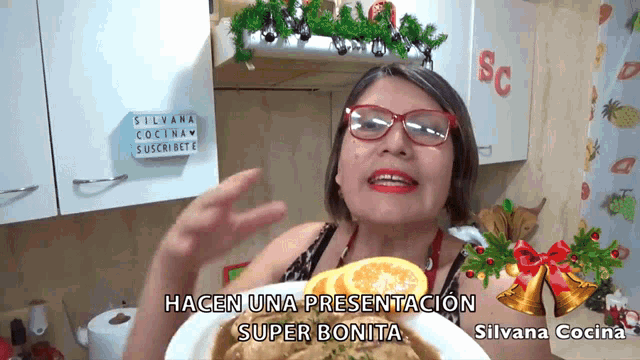 silvana cocina is the name of the woman shown