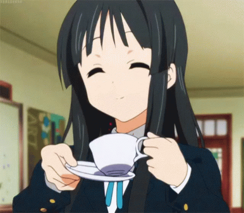 Anime Tea GIF - Anime Tea Cup - Discover & Share GIFs