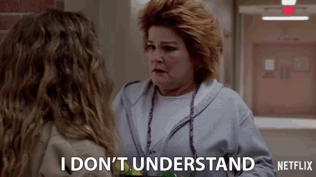 a netflix ad shows a woman talking to another woman