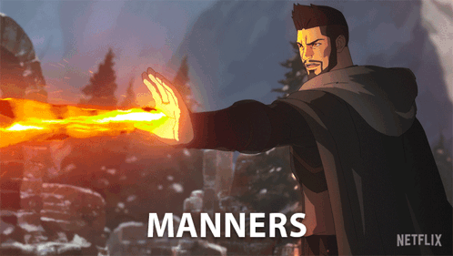 Manners Vesemir GIF - Manners Vesemir Witcher GIFs