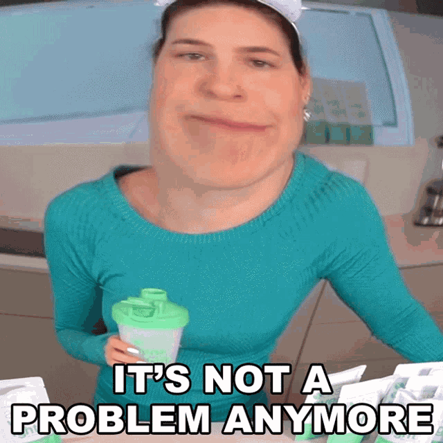 Its Not A Problem Anymore Cristine Raquel Rotenberg GIF - Its Not A Problem Anymore Cristine Raquel Rotenberg Simply Nailogical GIFs