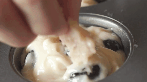 Adding Some Toppings Two Plaid Aprons GIF - Adding Some Toppings Two Plaid Aprons Putting Toppings In The Mixture GIFs