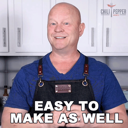 Easy To Make As Well Michael Hultquist GIF - Easy To Make As Well Michael Hultquist Chili Pepper Madness GIFs