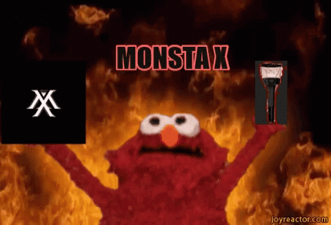 Monstax Elmo GIF - Monstax Elmo Fire GIFs