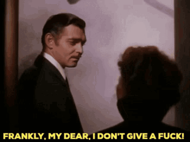 Clark Gable Rhett Butler GIF - Clark Gable Rhett Butler Gone With The Wind GIFs