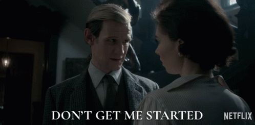 Dont Get Me Started Matt Smith GIF - Dont Get Me Started Matt Smith Prince Philip GIFs