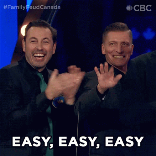 Easy Easy Easy Family Feud Canada GIF - Easy Easy Easy Family Feud Canada Easy GIFs