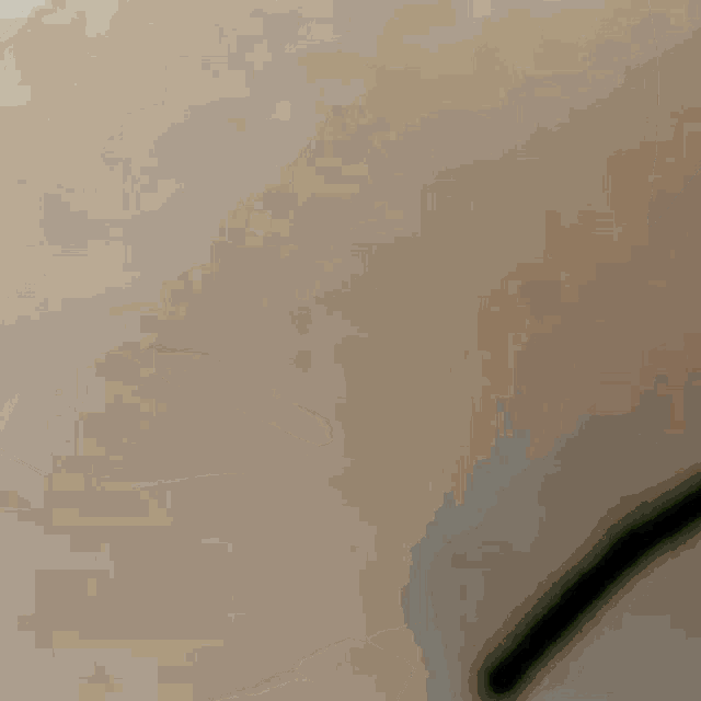 a close up of a person 's eye with a blurred background