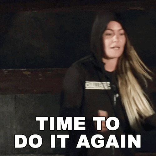 Time To Do It Again Tori Deal GIF - Time To Do It Again Tori Deal The Challenge World Championship GIFs