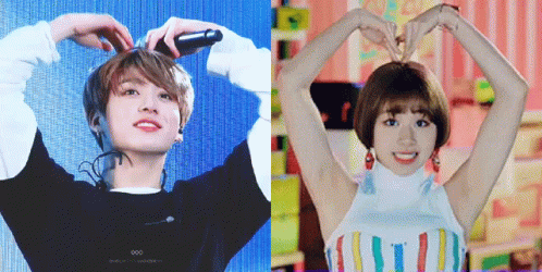 Chaekook Son Chaeyoung Jeon Jungkook Bts Twice Twicetan Bangtwice GIF - Chaekook Son Chaeyoung Jeon Jungkook Bts Twice Twicetan Bangtwice Heart Full Arms Hearts GIFs