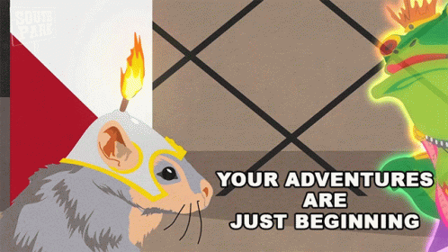 Your Adventures Are Just Beginning Frog King GIF - Your Adventures Are Just Beginning Frog King Lemmiwinks GIFs