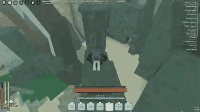 a screenshot of a video game with the words pvibe on the bottom left
