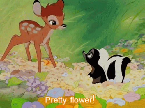 Bambi Flower GIF - Bambi Flower Disney GIFs