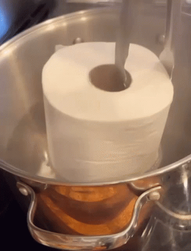 Toilet Paper Boil GIF - Toilet Paper Boil Boiling GIFs