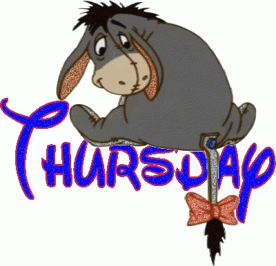 Thursday Eeyore GIF - Thursday Eeyore Winnie The Pooh GIFs