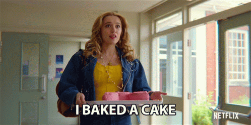 I Baked A Cake Aimee Lou Wood GIF