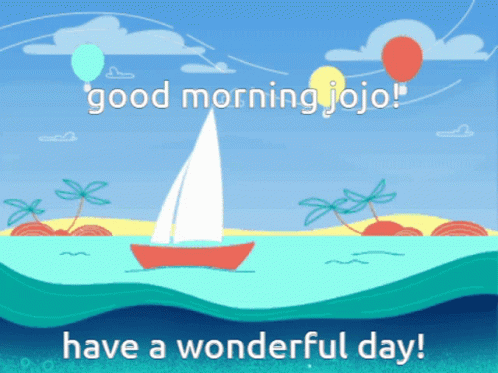 Jojo Morning GIF - Jojo Morning Goodmorning GIFs