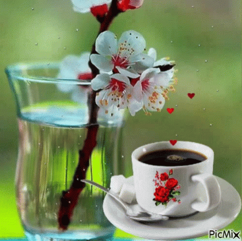 Coffee Hearts GIF - Coffee Hearts Mornings Be Like GIFs