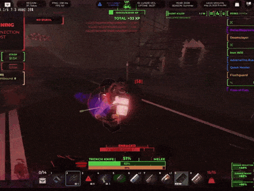 a screenshot of a video game with a smiley face in the middle