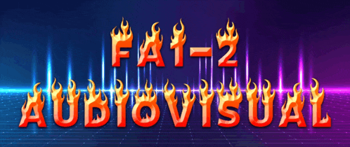 a sign that says fa1-z audiovisual on it