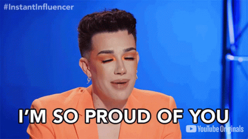 Im So Proud Of You James Charles GIF - Im So Proud Of You James Charles Instant Influencer GIFs