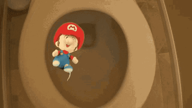 Baby Mario Sml GIF - Baby Mario Sml Flush GIFs