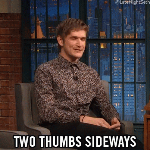 Two Thumbs Sideways Arms Forward GIF - Two Thumbs Sideways Arms Forward Fist GIFs