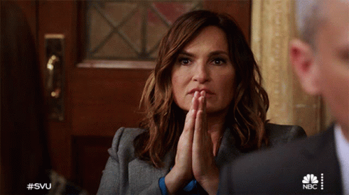 Praying Olivia Benson GIF - Praying Olivia Benson Law And Order Special Victims Unit GIFs