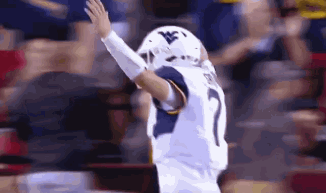 Will Grier Wvu GIF - Will Grier Wvu Arms Up GIFs