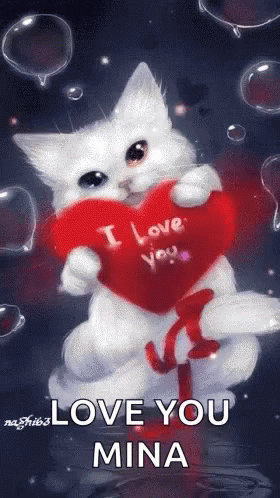 I Love You Kitten GIF - I Love You Kitten Heart GIFs